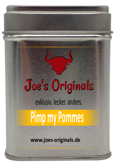 Pommesgewürz Pimp my Pommes, 90g - joes-originals.de