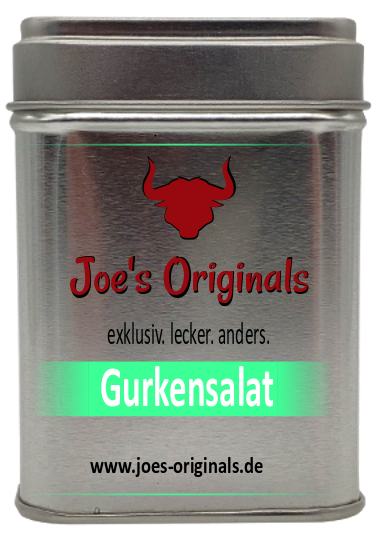 Gurkensalat Gewürz, 60g - joes-originals.de
