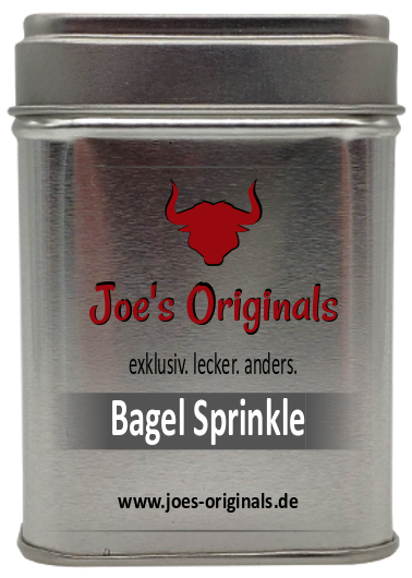Joe's Originals Bagel Sprinkle Gewürz in der Dose, 70g - joes-originals.de